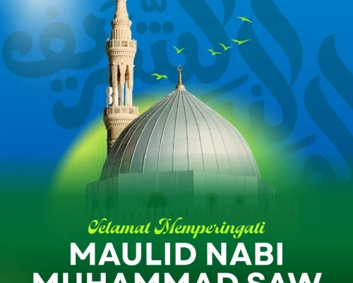 Selamat Memperingati Maulid Nabi Muhammad SAW 1448 H / 12 Rabiul Awal. 🌙✨.