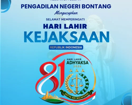SELAMAT HARI LAHIR KEJAKSAAN REPUBLIK INDONESIA KE-81 ⚖️🇮🇩.